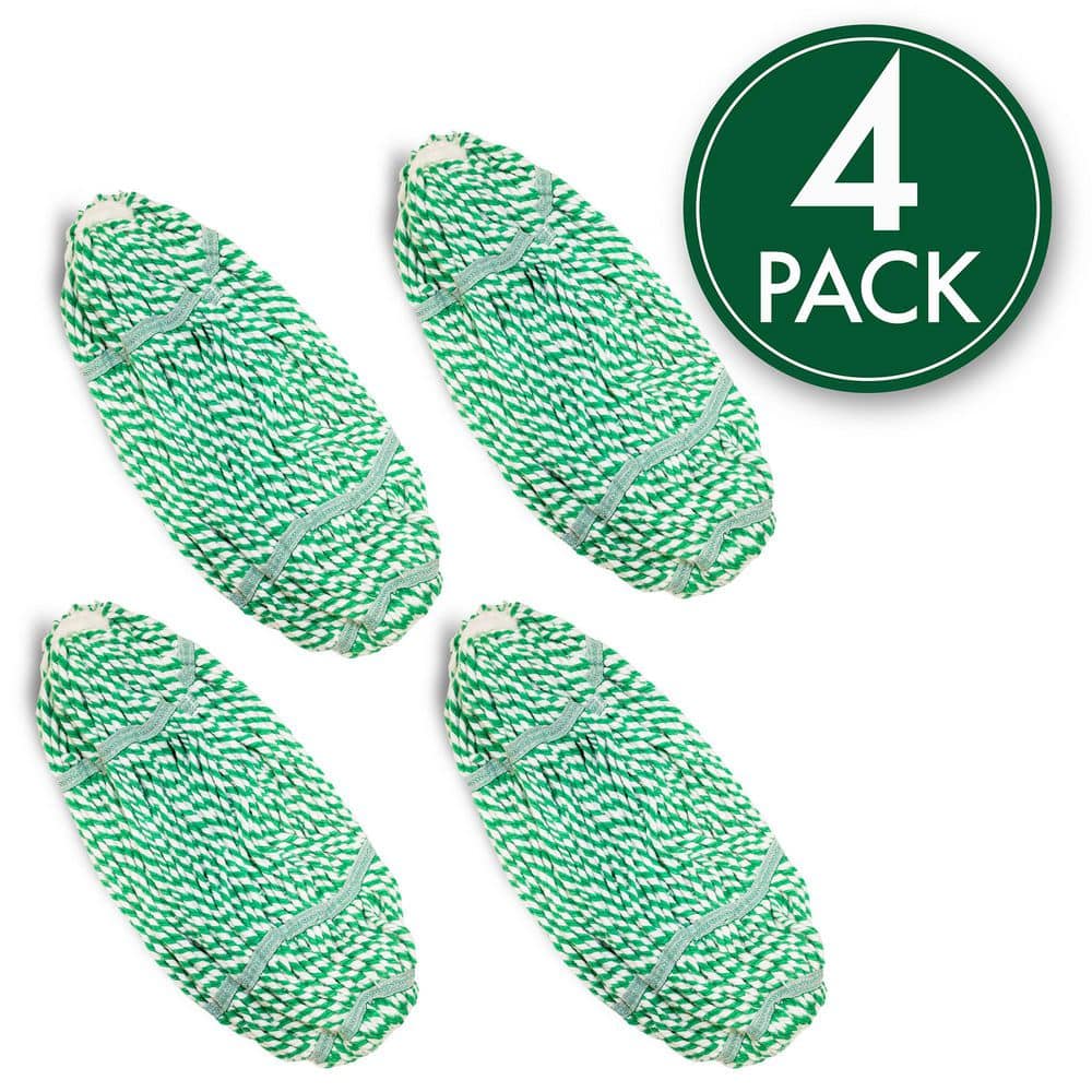Libman Tornado Blended Cotton Twist Mop Head Refill (4-Pack) 1579