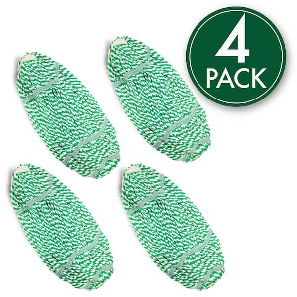 Libman Tornado Blended Cotton Twist Mop Head Refill (4-Pack) 1579