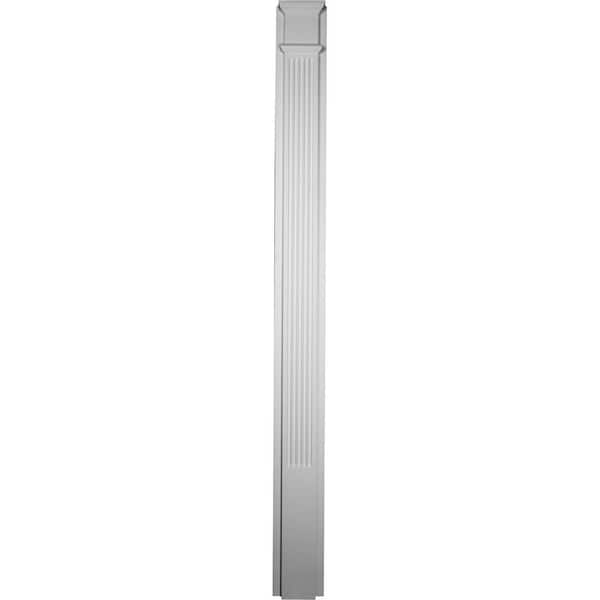 Ekena Millwork 2-1/2 in. x 7-7/8 in. x 90-1/2 in. Polyurethane Fluted Pilaster