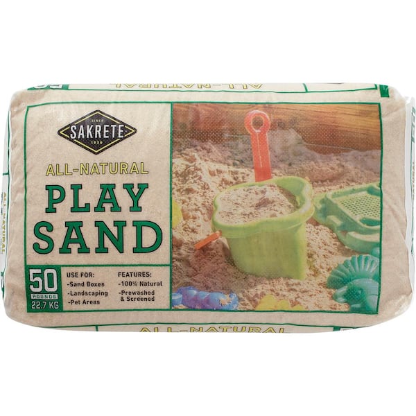 Sakrete 50 Lb Play Sand 40100301 The Home Depot