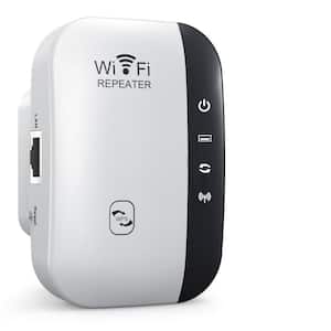 Wi-Fi Range Extender Signal Booster Up to 5000 sq. ft and 45 Devices, Wireless Internet Repeater with Ethernet Port