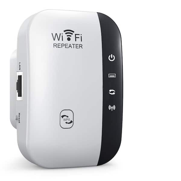 Etokfoks Wi-Fi Range Extender Signal Booster Up to 5000 sq. ft and 45 Devices, Wireless Internet Repeater with Ethernet Port