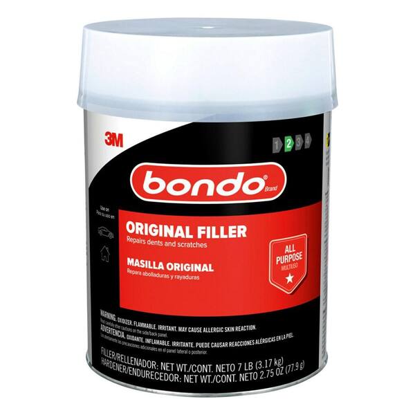 Bondo 1 Gal. Original Body Filler With Hardener – OR-GAL-ES, USA Made, Professional Grade