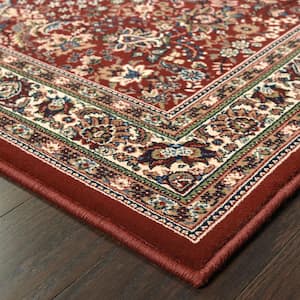 Westminster Red 7 ft. x 10 ft. Area Rug