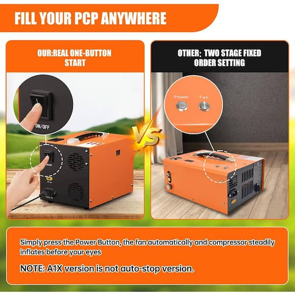 Ahfiwaso A1X 4500 PSI Portable Electric Air Compressor 30 MPA