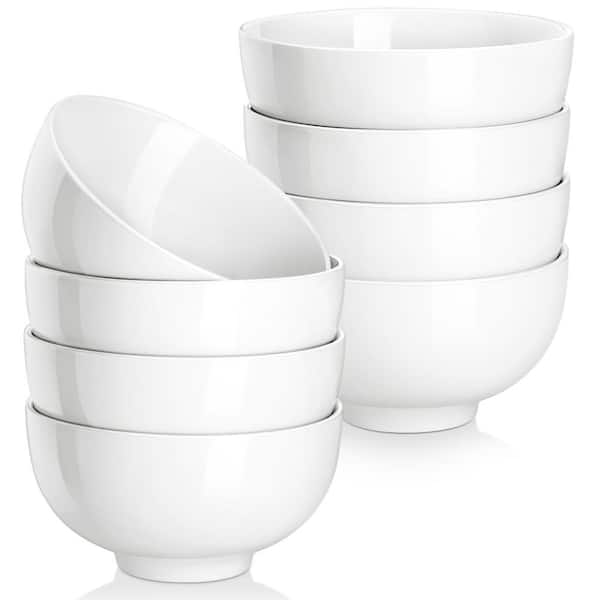 Rice Bowls Cereal Bowl Dessert Bowl Serv... Set of 6 Ceramic Porcelain Bowls 
