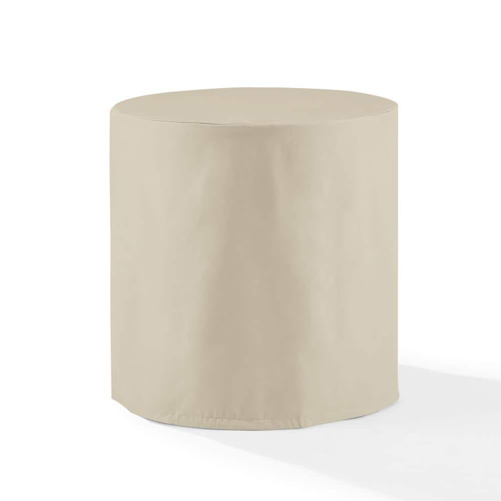 CROSLEY FURNITURE Round Tan Outdoor Bistro Table Furniture Cover CO7513
