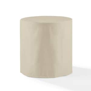 Round Tan Outdoor Bistro Table Furniture Cover