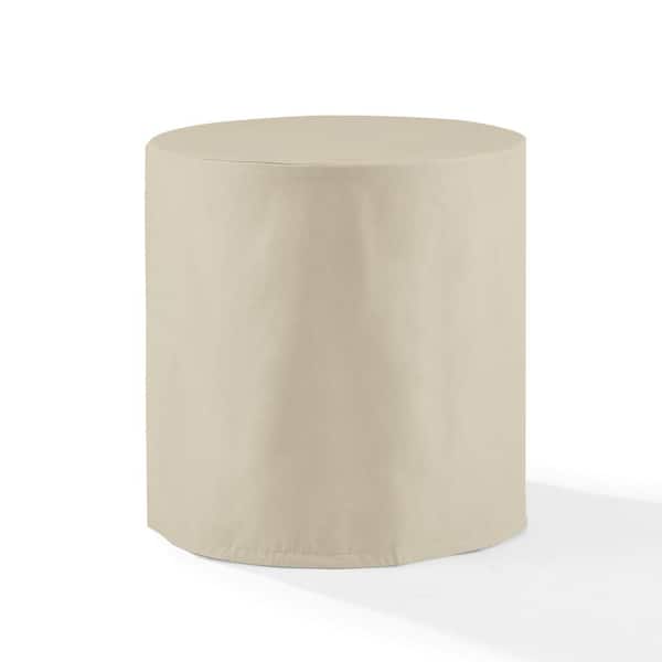 CROSLEY FURNITURE Round Tan Outdoor Bistro Table Furniture Cover