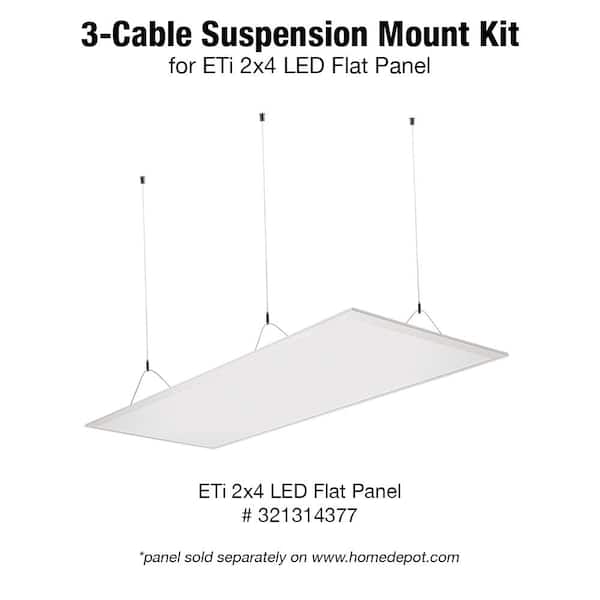 Hanging Suspension Mounting Wire Accessory Kit Fitting Lights