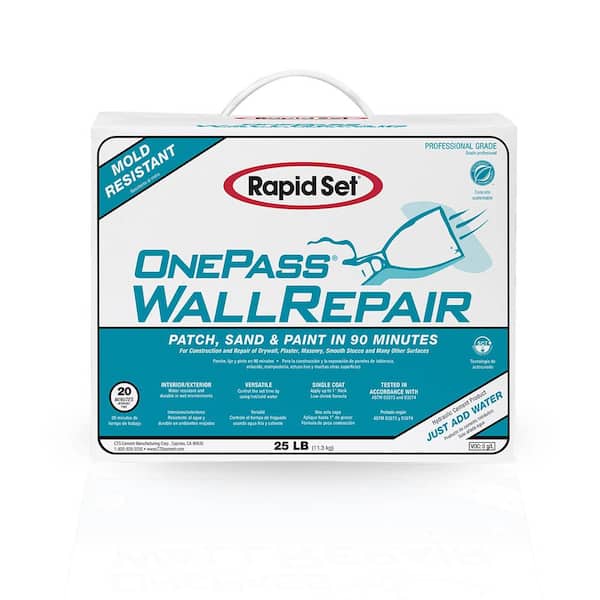 Rapid Set 25 lbs. One Pass Wall Repair and Setting-Type Joint Compound
