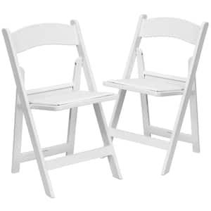 white wood padded folding chairs