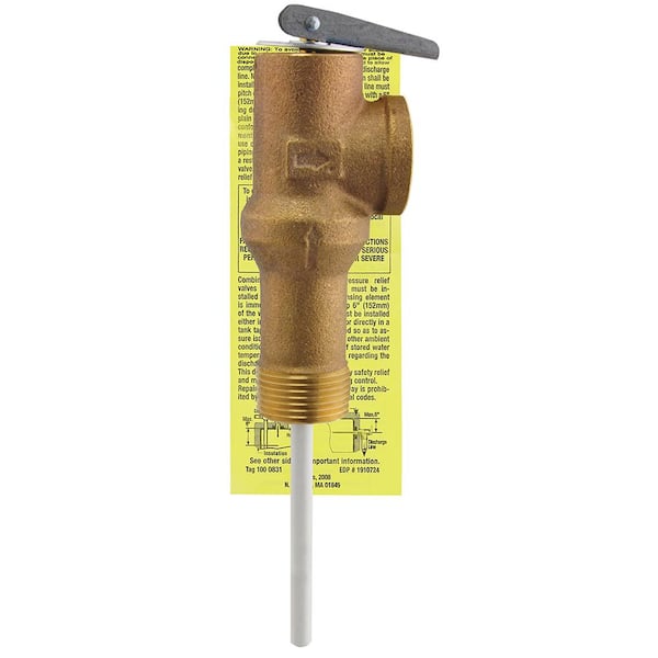 4-1/4 in. Shank Temperature and Pressure Relief Valve