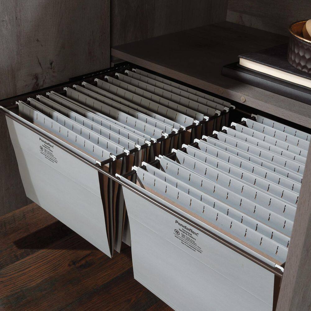 Mystic Oak Large Credenza with Adjustable Shelves