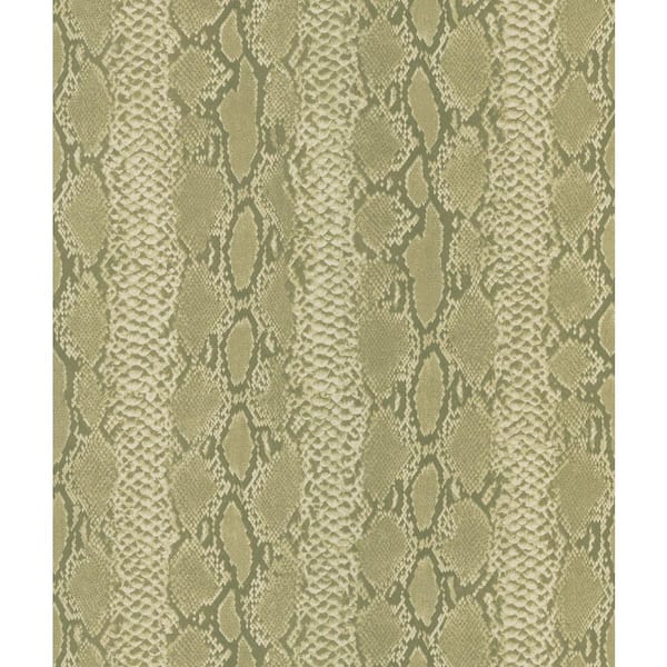 National Geographic Python Snake Skin Paper Strippable Roll Wallpaper (Covers 56.38 sq. ft.)