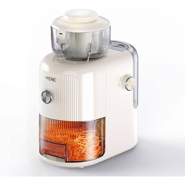 SIFENE Electric Cheese Grater, Easy to Clean Electric Slicer Shredder, Electric Salad Machine for Fruits, Vegetables, Cheeses