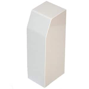 80/09 Tall Series Right End/Wall Cap - Hot Water Hot Water Baseboard Cover (Not for Electric Baseboard)