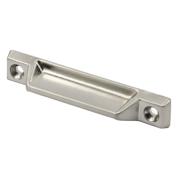 Deluxe Style Satin Nickel Plated Wood Window Handle Sash Lift (Single Pack)