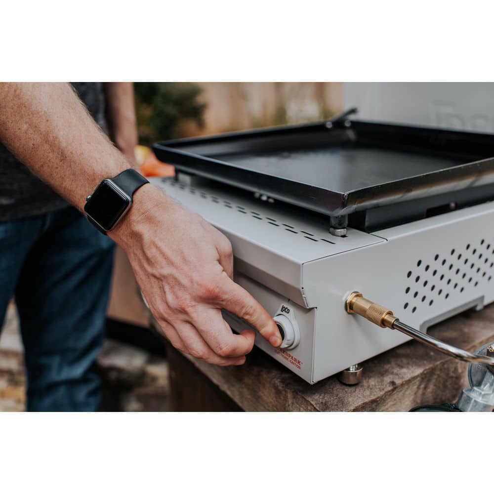 SmartTemp 16" Rectangular Tabletop Griddle in Black