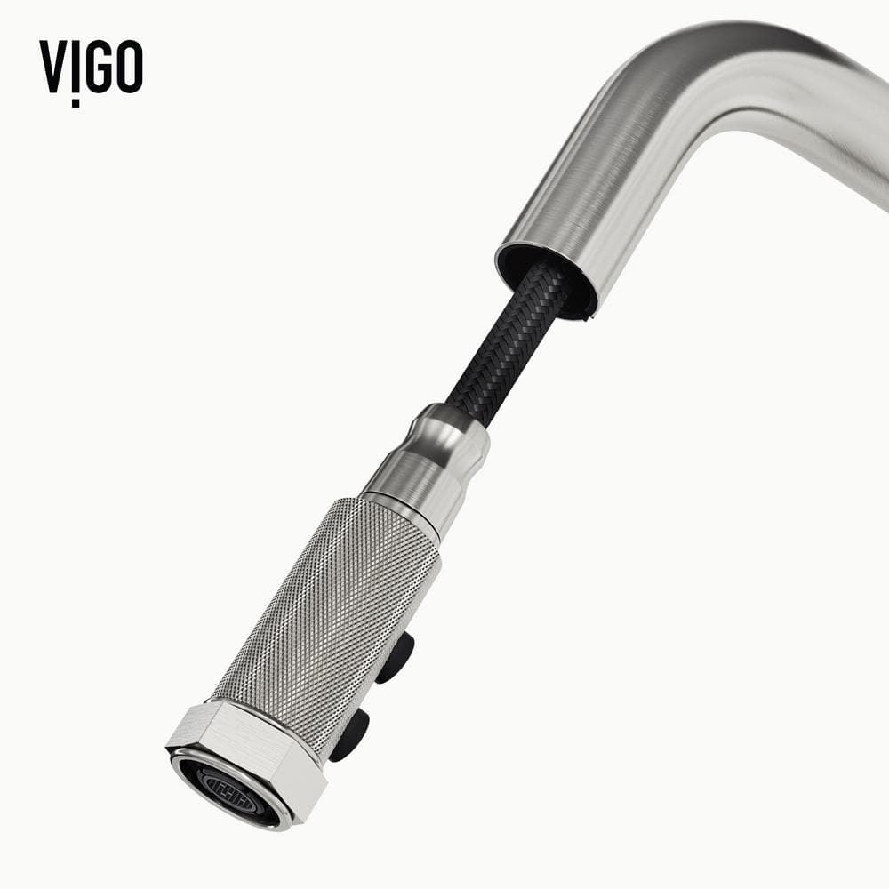 Hart 18" Stainless Steel Pull-Down Kitchen Faucet