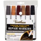 1.3 oz. Wood Stain Warm Tone Touch-Up Marker Kit (12-pack)