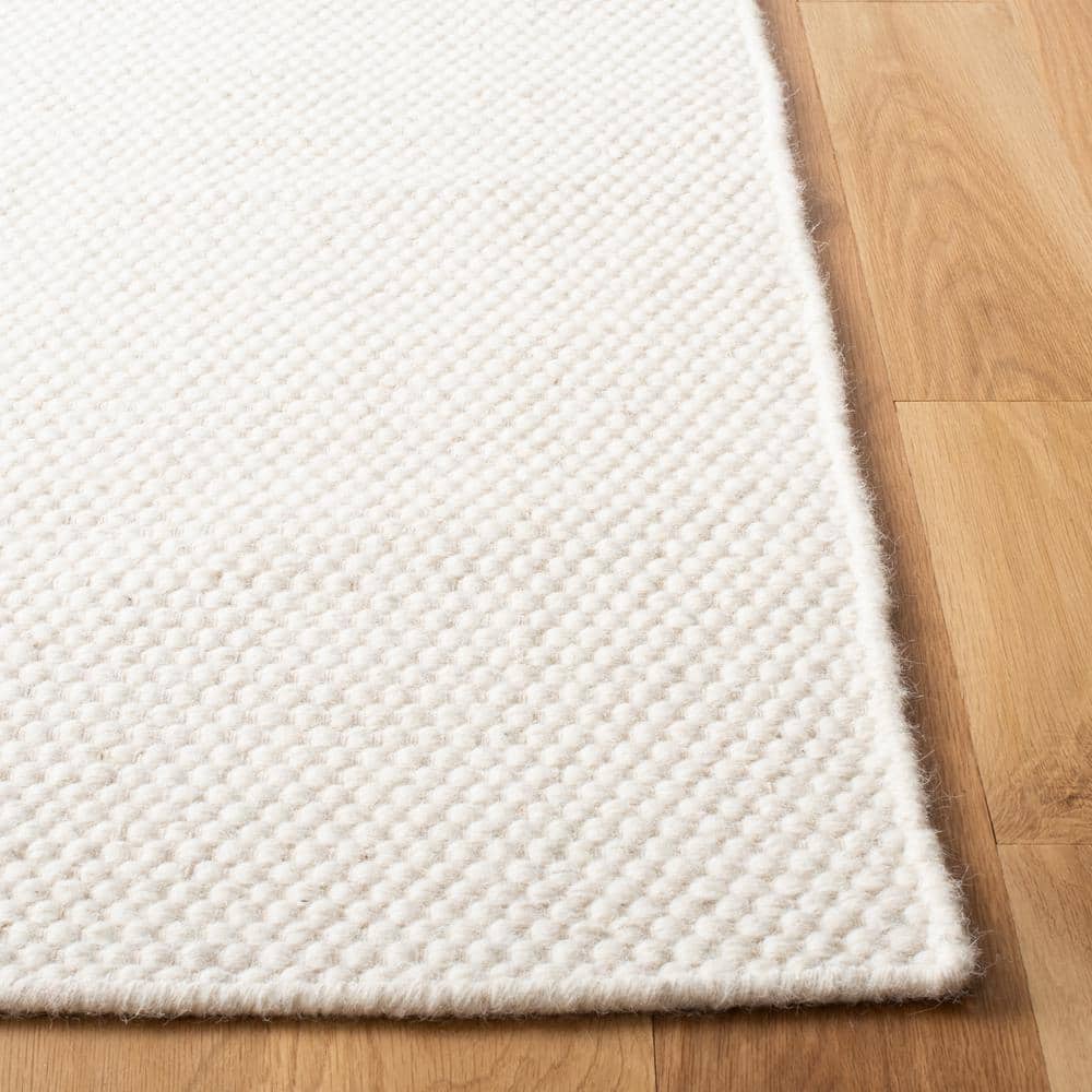 Vermont 9 ft. x 12 ft. Ivory Solid Color Area Rug - thumbnail 4