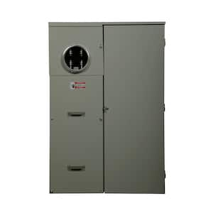 400 Amp 40-Space 40-Circuit BR Type Meter Socket and Main Breaker Load Center