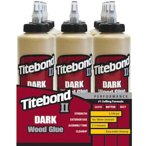II 16 oz. Dark Wood Glue (12-Pack)