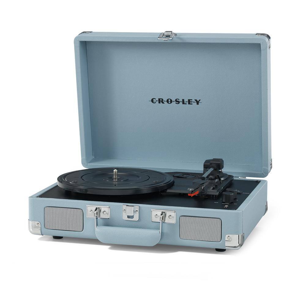 Tourmaline Portable Vintage Bluetooth Suitcase Record Player