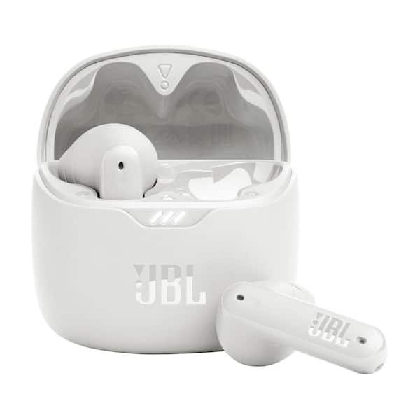 JBL White Tune Flex TWS - Bluetooth/True Wireless NC Earbuds & In-Ear