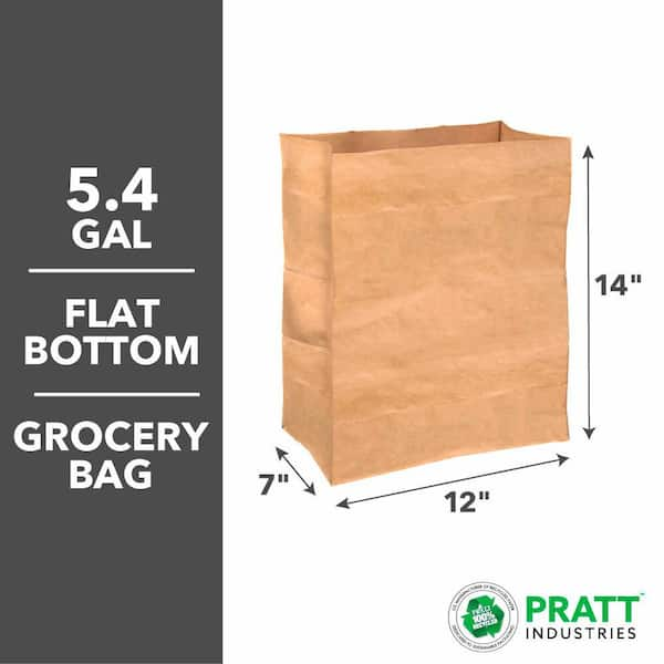 Washable Kraft Paper Storage Bag, Thickened Kraft Paper Bag, Oil