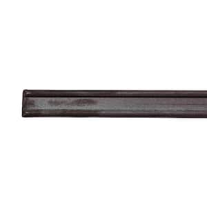 144 in. x 9/16 in. x 1/8 in. Flat Bar Raw Forged Collar Banding Bar Stock Wrought Iron Baluster