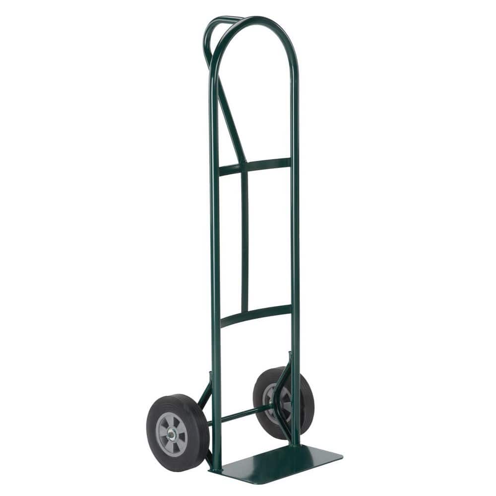 BKB85 600 lb. Capacity Steel P-Handle Hand Truck Dolly with 8 in. Solid Rubber Wheels, Heavy-Duty Cart price history on PriceWatchPro