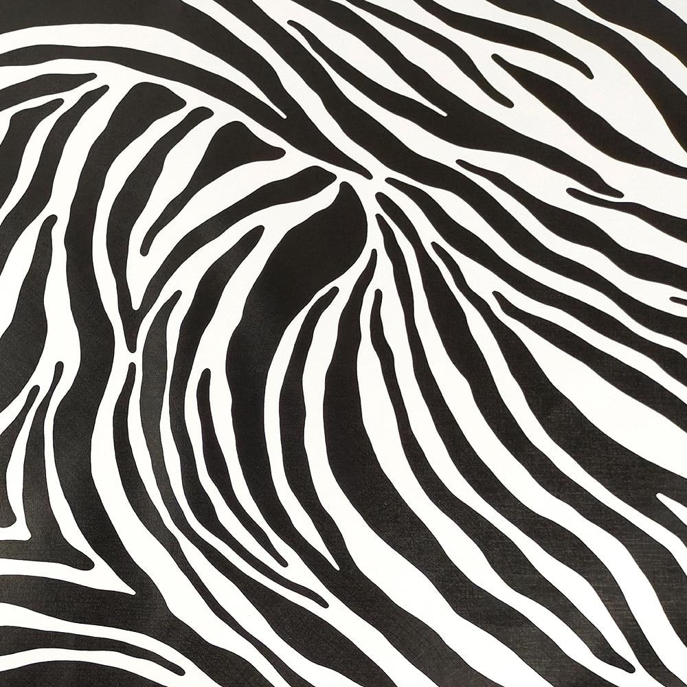 Waves Black, Off-White Vinyl Strippable Roll (Covers 26.6 sq. ft.)