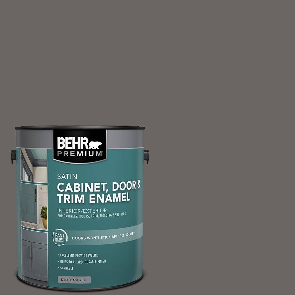 1 gal. #790F-6 Trail Print Satin Enamel Interior/Exterior Cabinet, Door & Trim Paint price history on PriceWatchPro