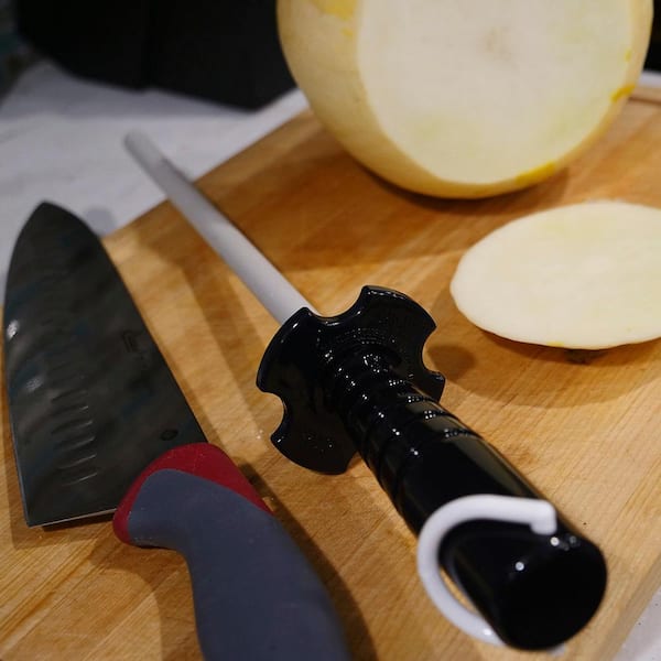 SHARP ROCK Professional Knife Sharpener - 3 Whetstones Precision Angle  Adjustable Sharpening Tool with Ceramic and Diamond Sharpener Kit for