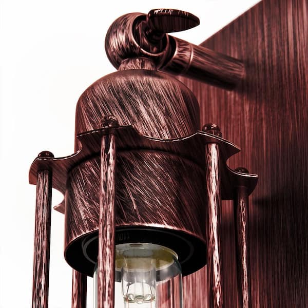 Emeritpro 3.54 in. 1-Light Rustic Indoor Wall Sconce, Industrial