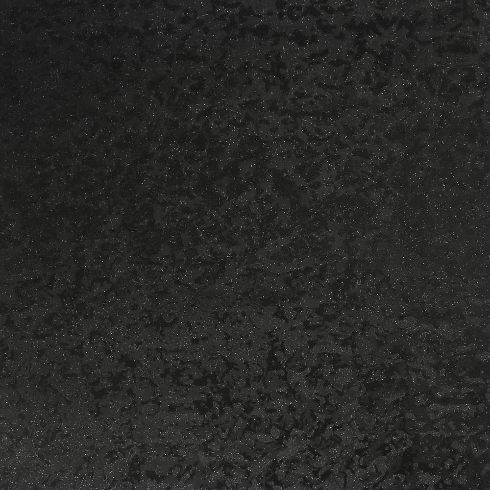 Dallas Sparkly Texture Black Unpasted Removable Peelable Wallpaper ...