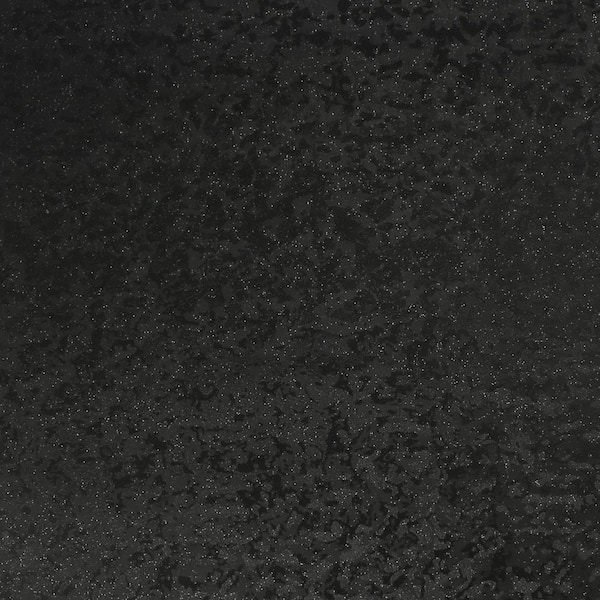 Unbranded Dallas Sparkly Texture Black Unpasted Removable Peelable Wallpaper