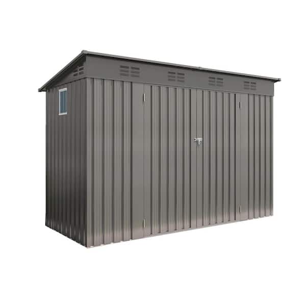 ABSCO Premier 10 ft. x 5 ft. Galvanized Steel Metal Shed in