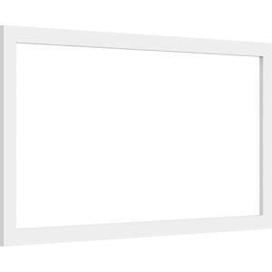 3/8 in. x 38 in. x 20 in. Prescott White PVC Decorative Wall Panel (2-Piece)