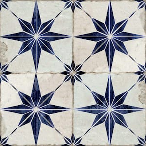 Blue B91 4 in. x 4 in. Vinyl Peel and Stick Tile (24-Tiles, 2.67 sq. ft./Pack)