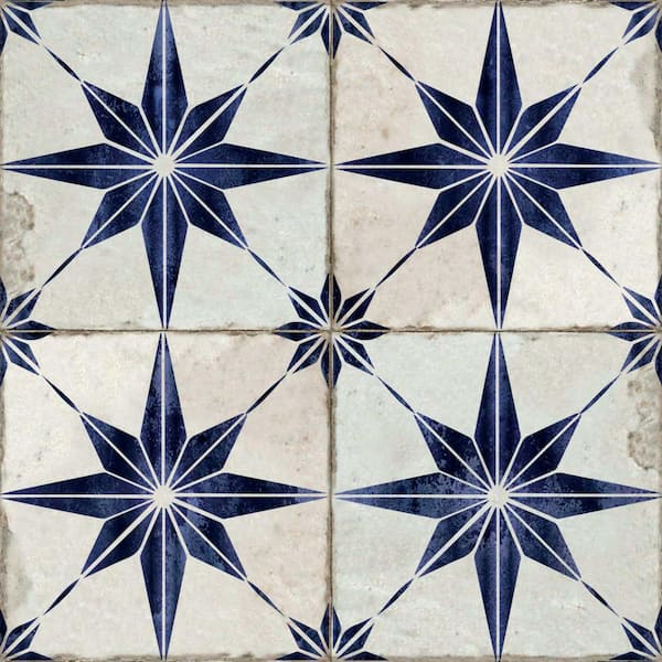 MI ALMA Blue B91 8 in. x 8 in. Vinyl Peel and Stick Tile (24-Tiles, 10.67 sq. ft./Pack)