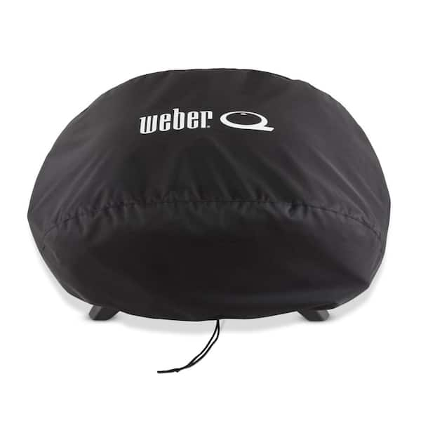 Weber Premium Grill Cover for Q 2800N Gas Grill in Black 3400232