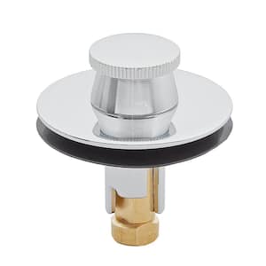 Lift and Turn Tub Drain Stopper in Chrome