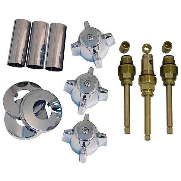 thumbnail image 2 of BrassCraft SK0046 Tub & Shower Faucet Rebuild Kit For Central Brass 3-Handle Systems 2 of 9