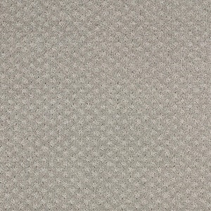 Transcends Time Silver Bell Gray 39 oz. Triexta Pattern Installed Carpet