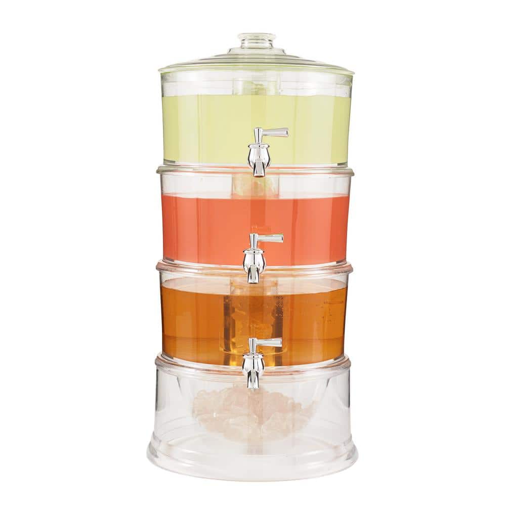 Cocinaware Stackable Acrylic Beverage Dispenser With Ice Keeper - Shop  Pitchers & Dispensers at H-E-B