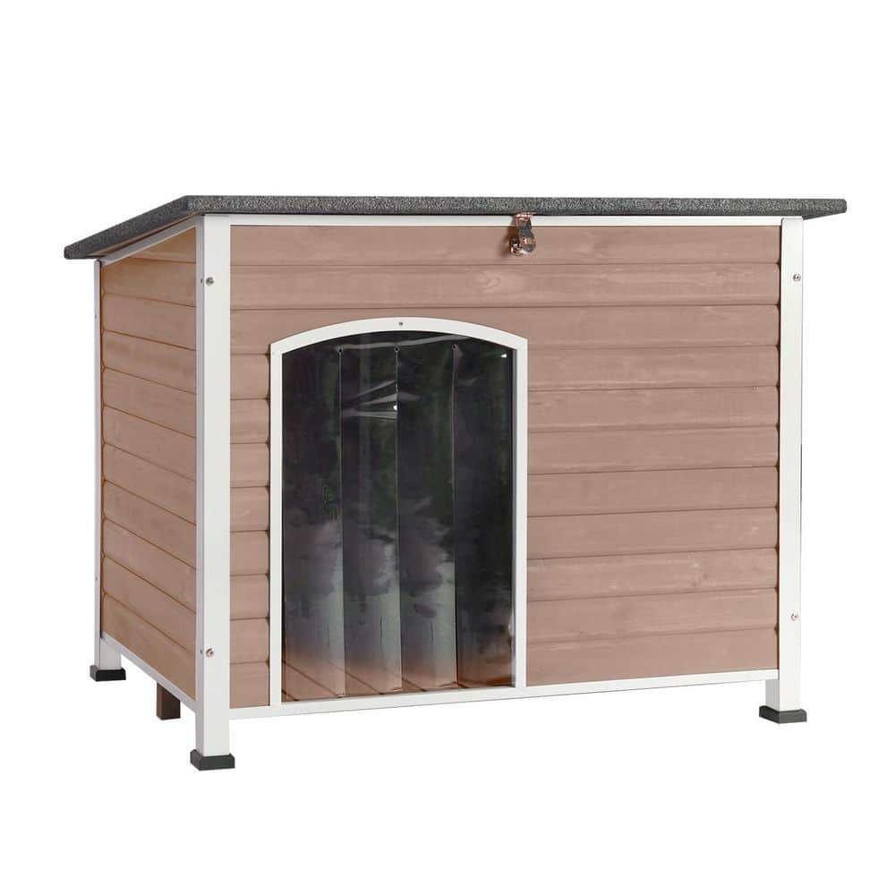 Photo inspiration: Fresh Look at Aivituvin Wooden Heavy Duty Dog Crates House With Strong Iron