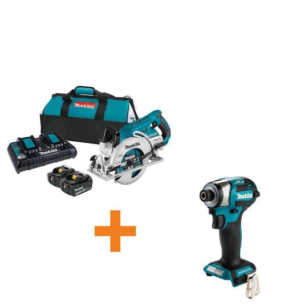 Makita 18V X2 LXT 5. 0Ah (36V) Brushless Rear Handle 7-1/4 in